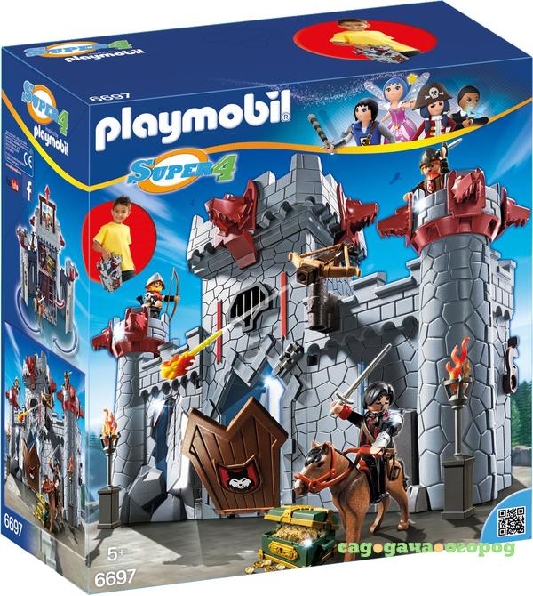 Фото Конструктор Playmobil Черный замок Барона