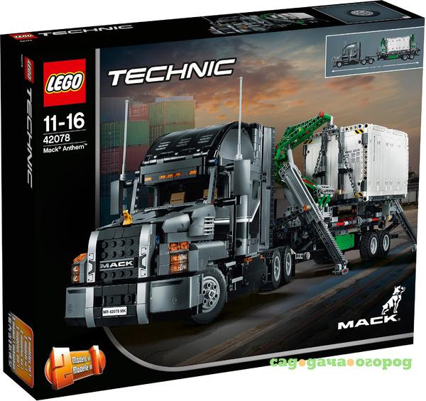 Фото Конструктор LEGO Technic Грузовик MACK