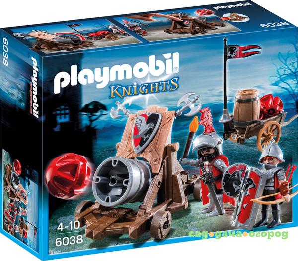 Фото Конструктор Playmobil Боевая пушка Рыцарей Сокола