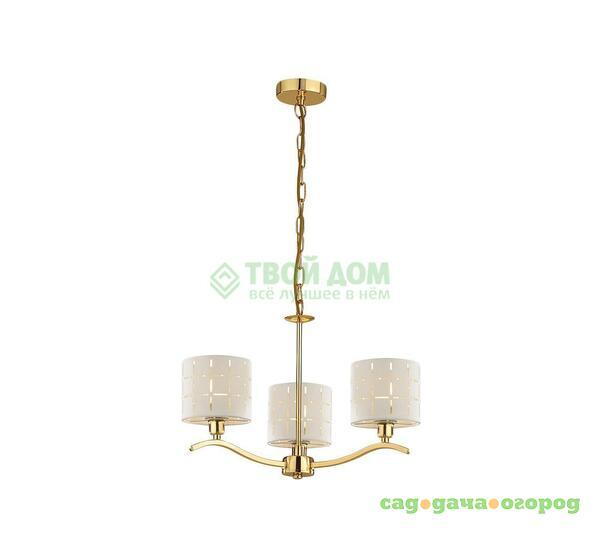 Фото Люстра подвесная LuceSolara Moderno 5053/3P Gold/White