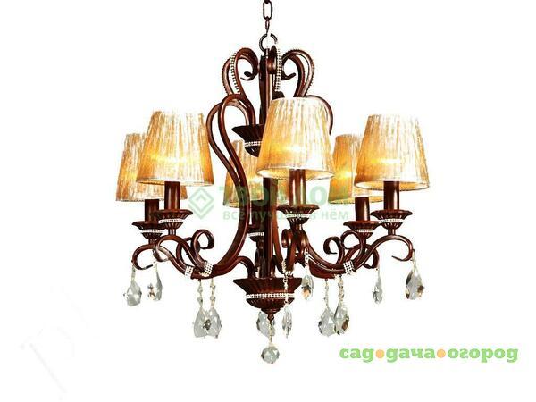 Фото Люстра потолочная KICONG LIGHTING 6BROWN 1129