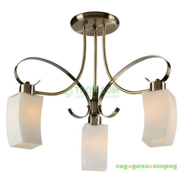 Фото Люстра потолочная IDLamp 862 3PF-Oldbronze (862/3PF-Oldbronze)