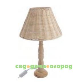 Фото Светильник настольный Bizzotto deco rattan bianco small  827917