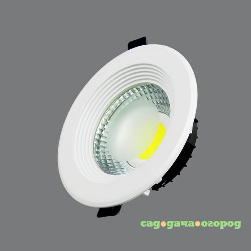 Фото 7480 6w led 3000k ww точечный светильник Elvan