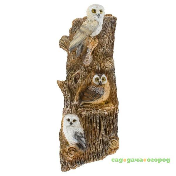 Фото Фигура садовая Навесные совы на дереве Тпк полиформ