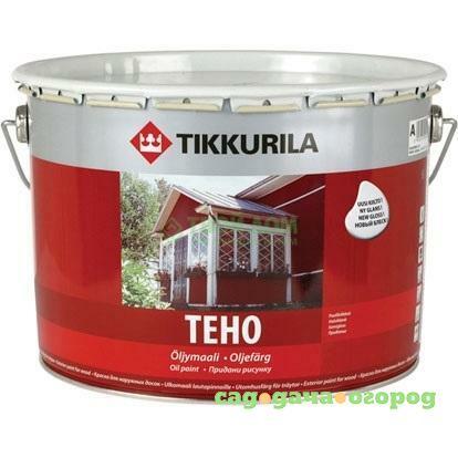 Фото Краска Tikkurila Teho белая 0,9л