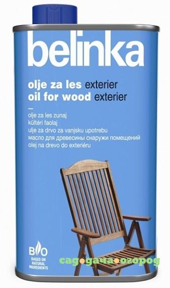 Фото Масло 0.5л для древесины снаружи помещений Belinka