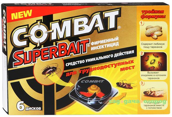 Фото Ловушка для тараканов Combat Super Baite 6 шт