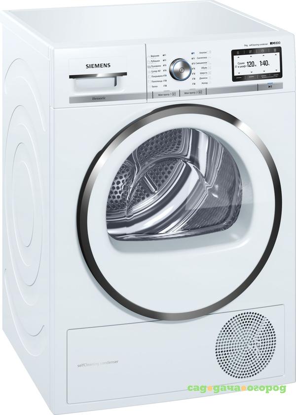 Фото Сушильная машина Siemens iQ800 WT47Y781OE