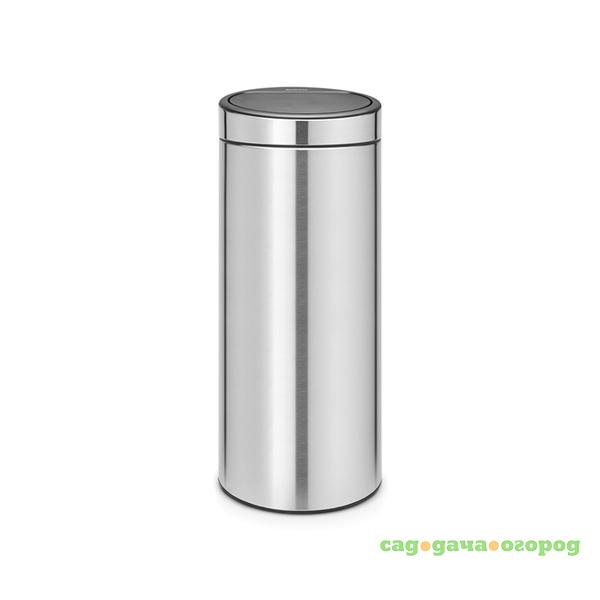 Фото Бак мусорный 30л матовый Brabantia touch bin 115462