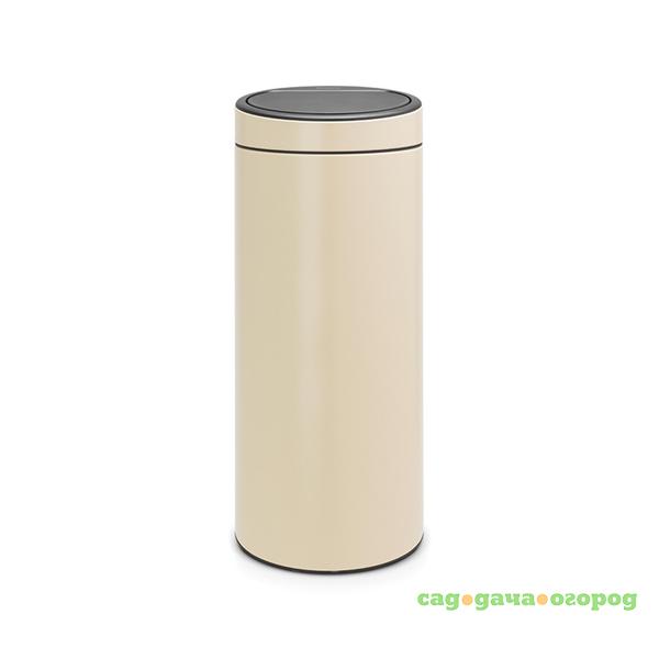 Фото Бак мусорный 30л миндальный Brabantia touch bin 115042