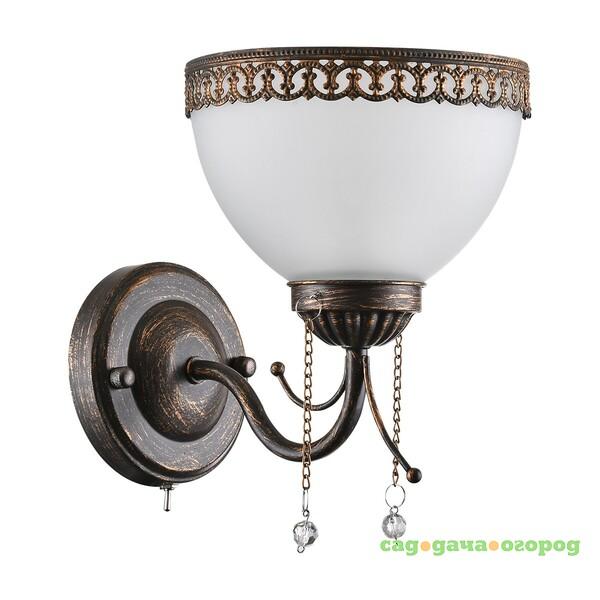 Фото Настенное бра ID Lamp Сhiacchierino 557/1A-Blackpatina