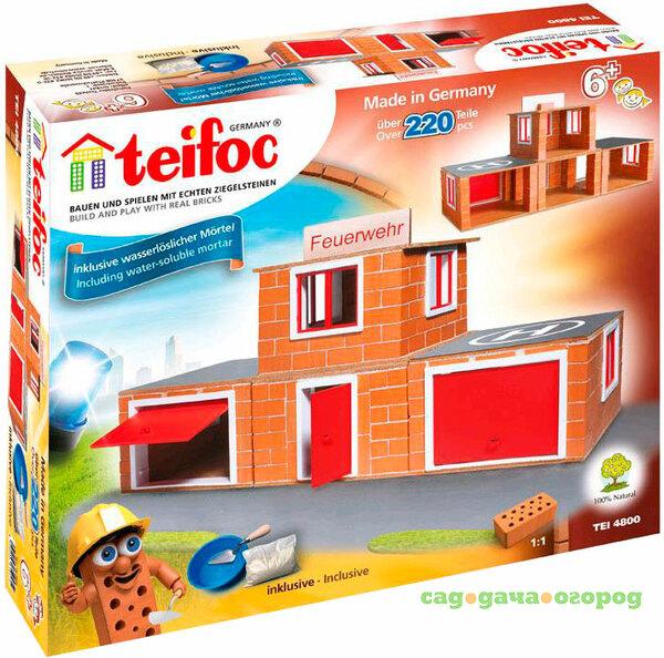 Фото Игровой набор TEIFOC Пожарное депо TEI 4800