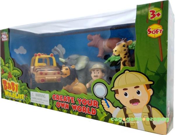 Фото Игровой набор Toy Major Дикие животные 7 шт