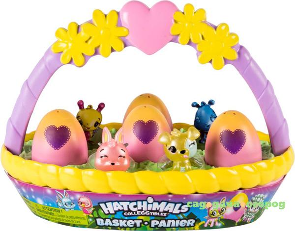 Фото Игровой набор Hatchimals Весенняя корзина