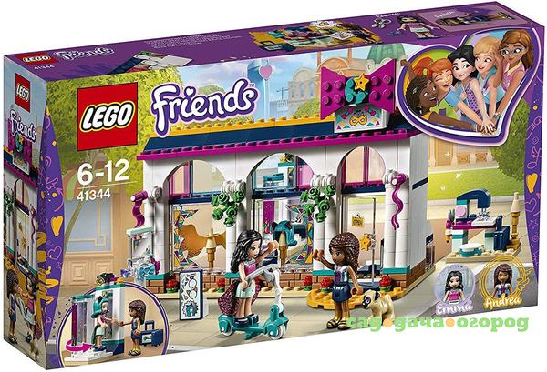 Фото Конструктор LEGO Friends Магазин аксессуаров Андреа 41344