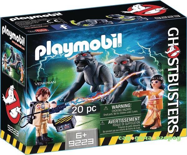 Фото Игровой набор Playmobil Охотники за привидениями Питер Венкман и ужасные собаки