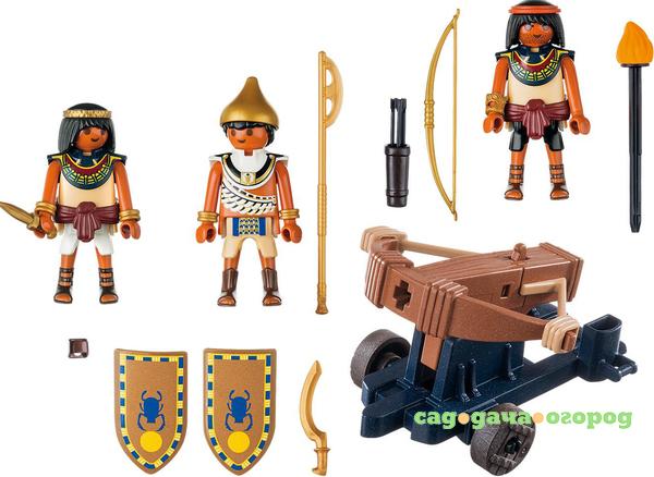 Фото Игровой набор Playmobil Египетский солдат с Баллистой