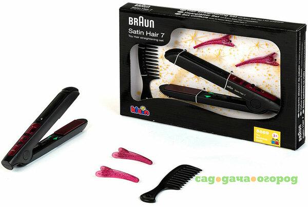 Фото Игровой набор стилиста Klein Braun Satin Hair