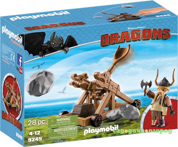 Фото Игровой набор Playmobil Гоббер с катапультой