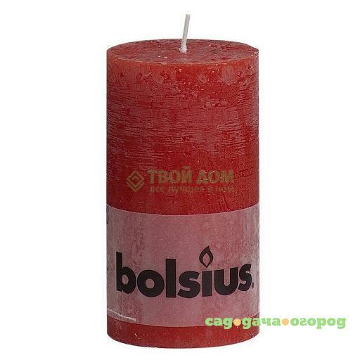 Фото Свеча Bolsius 130/68 Red