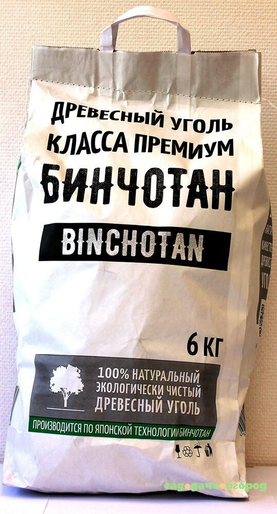 Фото Уголь чёрный binchotan 6 кг