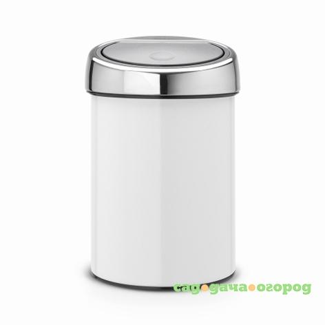 Фото Ведро для мусора 3л Brabantia touch bin 364488