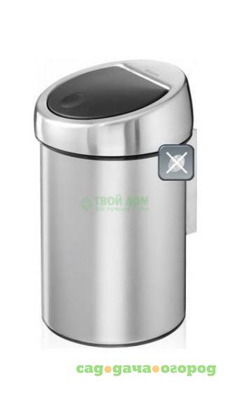 Фото Контейнер для мусора Brabantia Touch Bin 378645