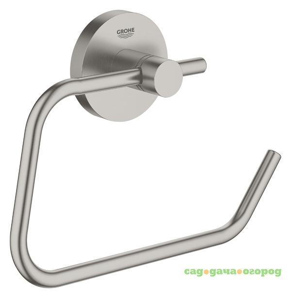 Фото Держатель бумаги GROHE Essentials без крышки, суперсталь (40689DC1)