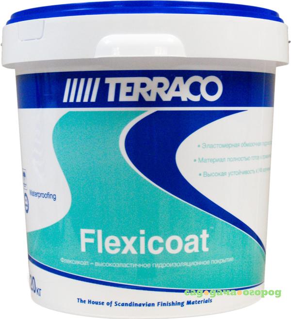 Фото Гидроизоляционная смесь Terraco Flexicoat 20 кг
