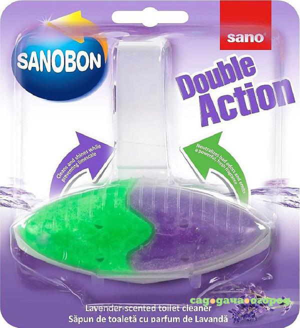 Фото Туалетный блок Sano Sanobon Double Action Lavender 55 г