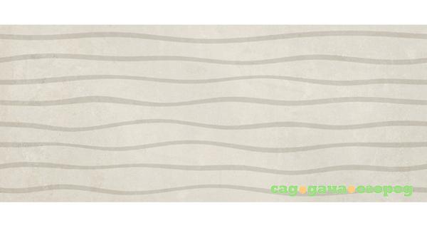 Фото Плитка Porcelanite Dos 8200 Perla Relieve 33,3x80,1 см