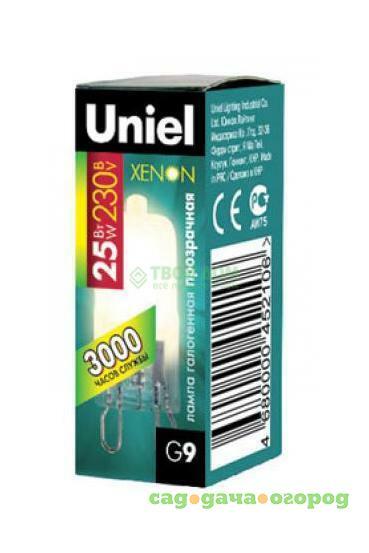 Фото Лампочка галогеновая UNIEL JCD-CL-X25/G9