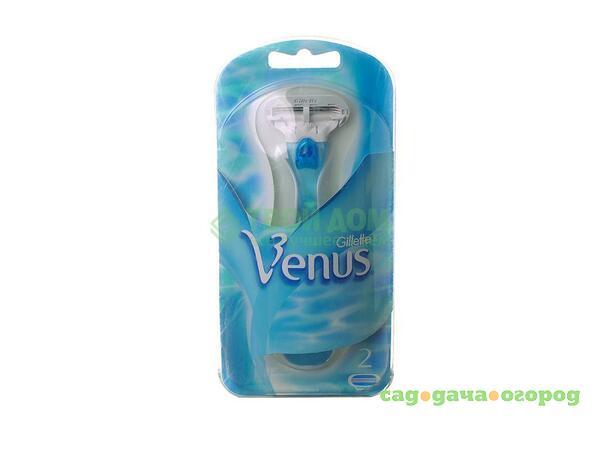 Фото Станок для бритья Gillette Venus Бритва с 2 сменныи кассетами
