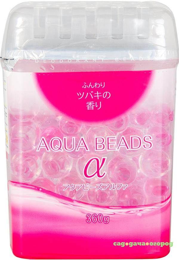 Фото Поглотитель запаха Nagara Aqua Beads Камелия 360 г