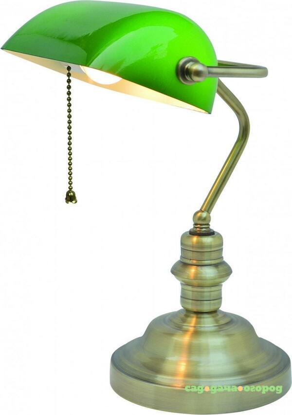 Фото Настольная лампа Arte Lamp Banker A2492LT-1AB