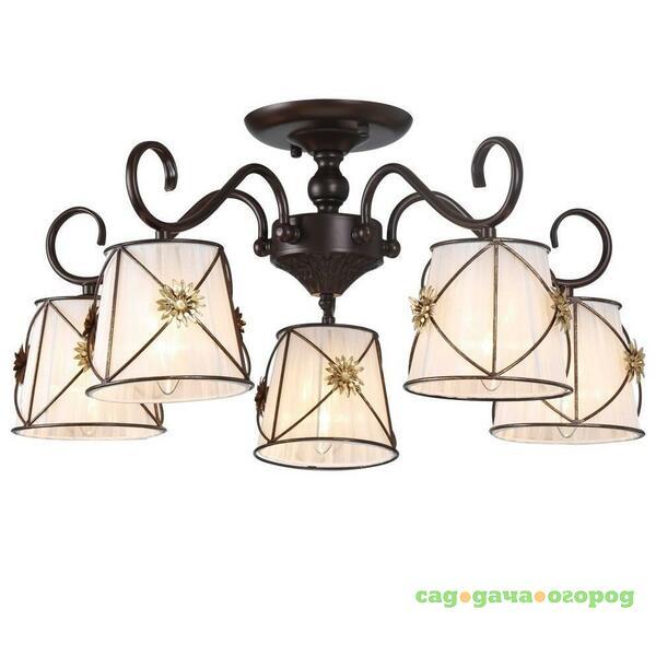 Фото Потолочная люстра Arte Lamp 72 A5495PL-5BR