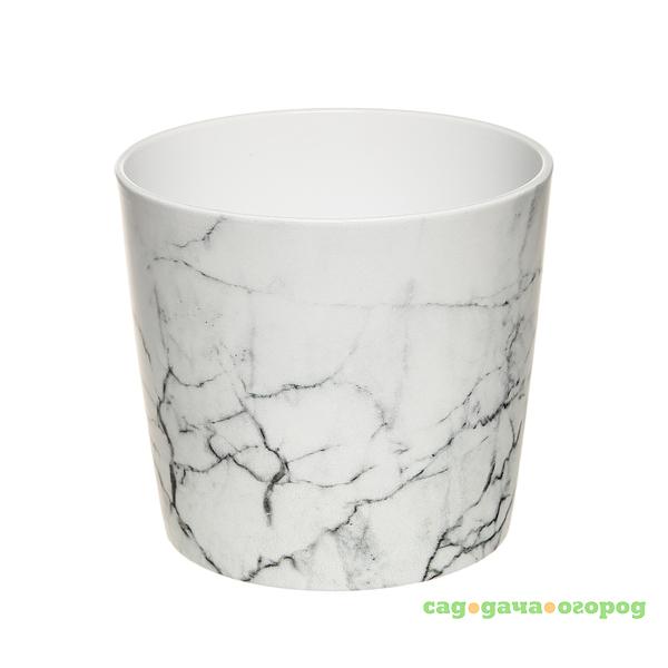 Фото Кашпо Scheurich 870 cool marble 15 см