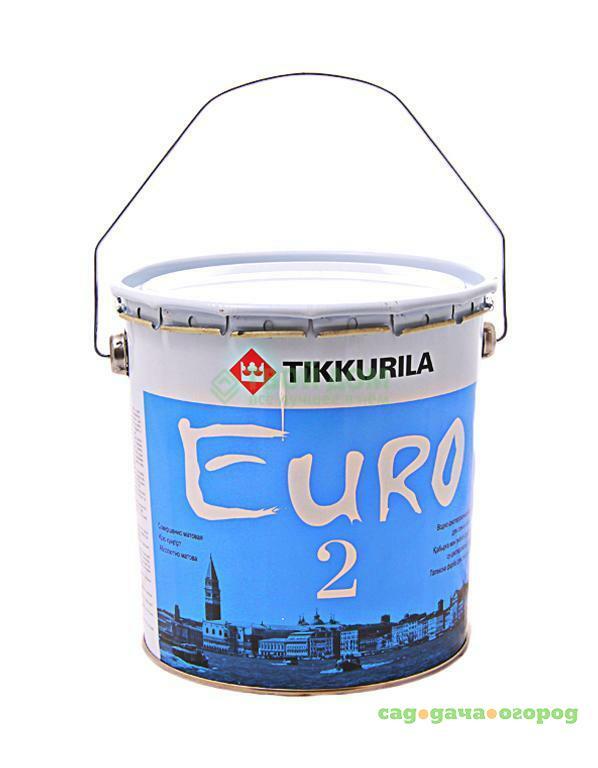 Фото Краска Tikkurila Oyj Евро-2 лАТЕКСНАЯ 3/2.7л