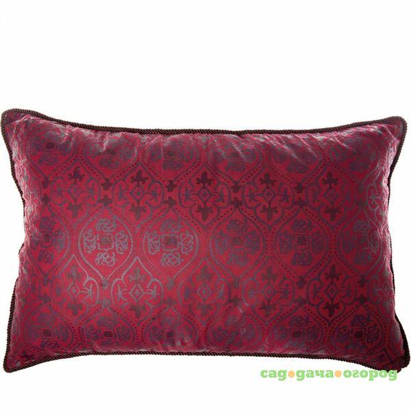 Фото Подушка декор paisley burgundy 50х70см Riverdale