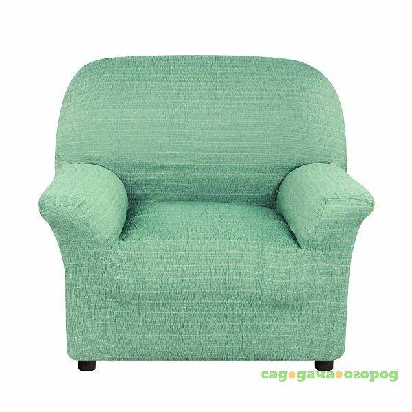 Фото Чехол на кресло Акари Зеленый Еврочехол