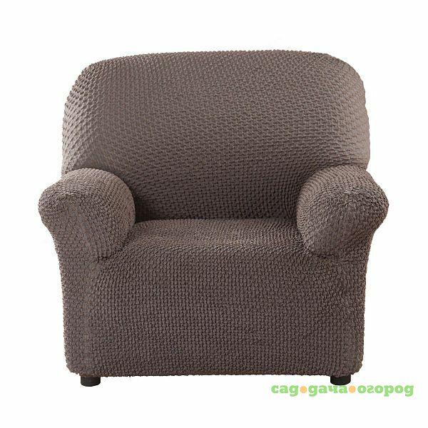 Фото Чехол на кресло Элегант коричневый Еврочехол