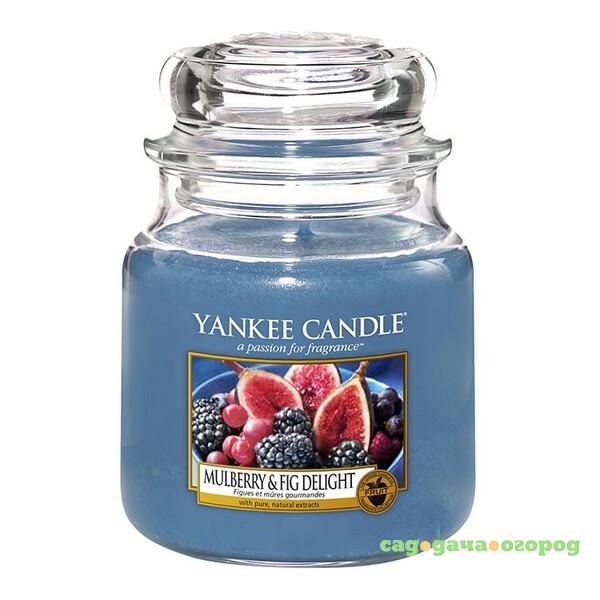 Фото Ароматическая свеча Yankee Candle Ежевика и инжир (1556247E)