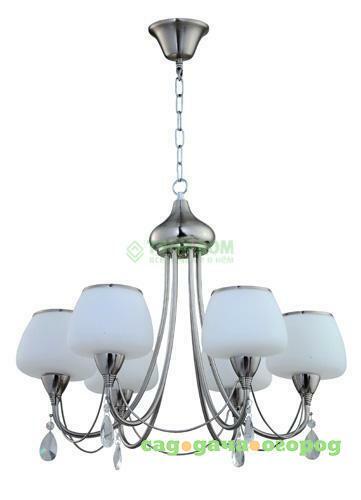 Фото Люстра подвесная IDLamp 801 6-Whitechrome (801/6-Whitechrome)