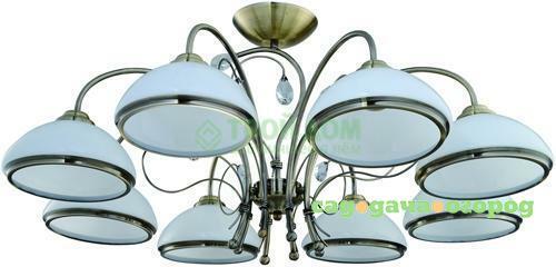 Фото Люстра потолочная IDLamp 827 8PF-Oldbronze (827/8PF-Oldbronze)