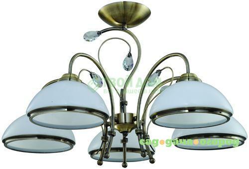 Фото Люстра потолочная IDLamp (827/5PF-Oldbronze)