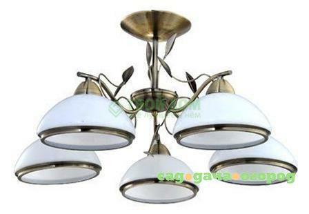 Фото Люстра потолочная IDLamp 807 5PF-Oldbronze (807/5PF-Oldbronze)