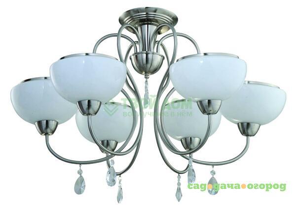 Фото Люстра потолочная IDLamp 856 6PF-Whitechrome (856/6PF-Whitechrome)