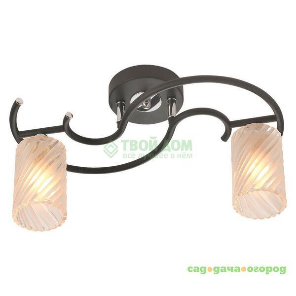 Фото Потолочный светильник IDLamp 208/2PF-Blackchrome