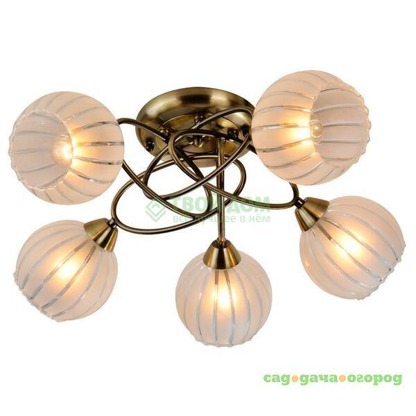 Фото Люстра потолочная IDLamp 230/5PF-Oldbronze